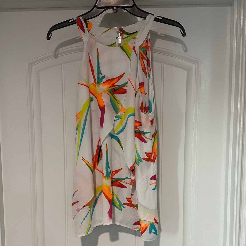 Colorful Floral Women's Top